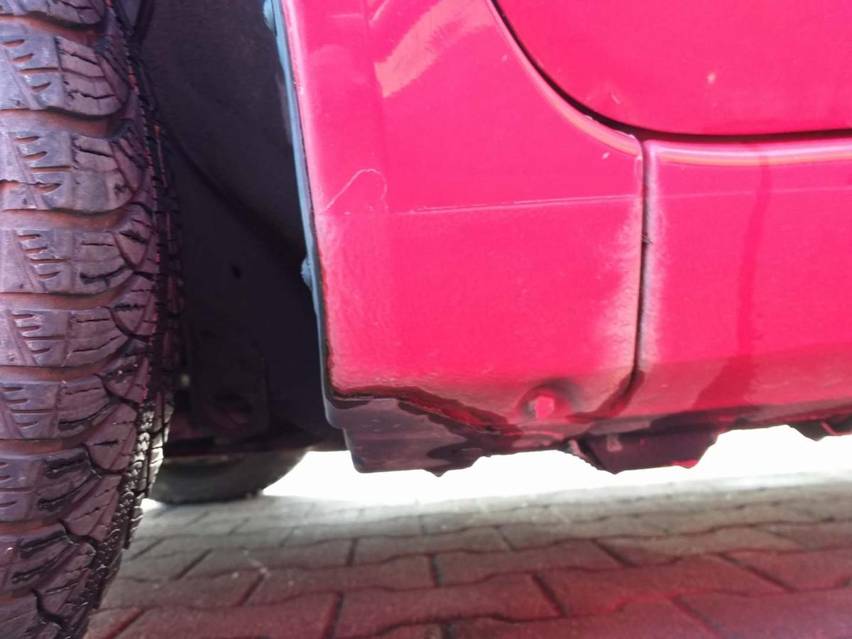 Nissan Micra K12 original Kotflügel vorn links Z10 Rot Bj.2004